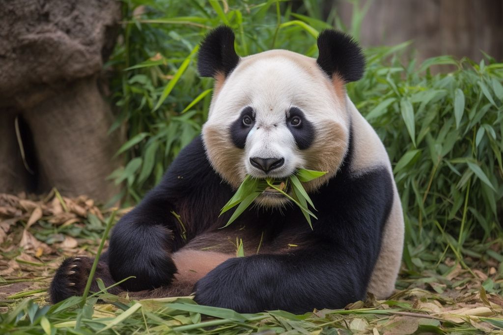 giant panda lin hui
