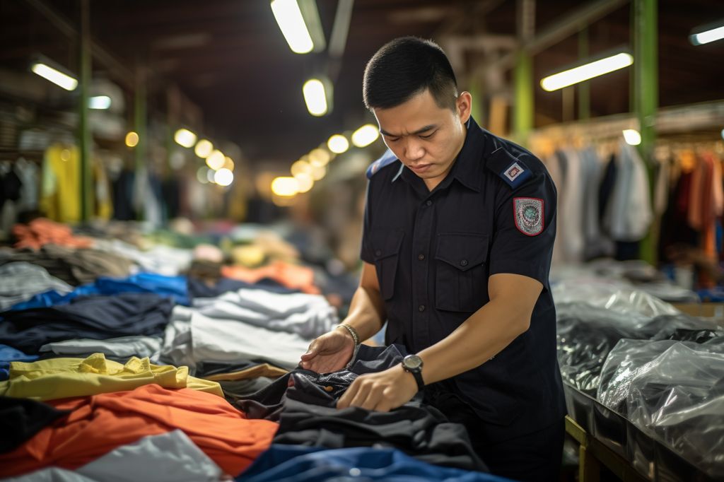 smuggling counterfeit goods