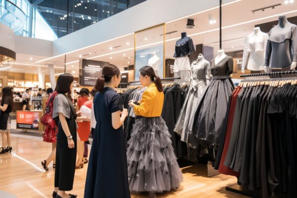 korean fashion pop-up store
