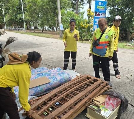 Bulky Waste Market Event Promotes Environmental Stewardship on Koh Samui Bulky Waste Environmental Protection
