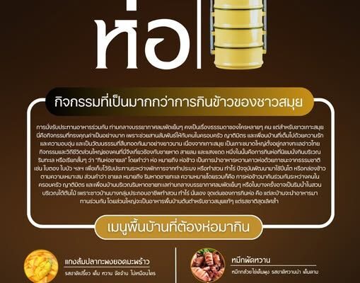 The Tradition of Kin Hor on Koh Samui Koh Samui Traditional Food
