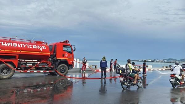 Road Cleaning Koh Samui